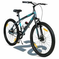 VESCO Drift 26 T MTB Mountain Bicycle for Men (Grey)