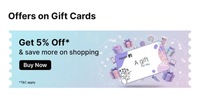 Flipkart Giftcard flat @5% off 
