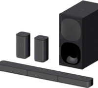 Sony HT-S20R Real 5.1ch Dolby Digital Soundbar for TV with subwoofer and Compact Rear Speakers, 5.1ch Home Theatre System (400W,Bluetooth & USB Connectivity, HDMI & Optical connectivity)