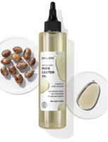 BRILLARE 100% Pure Cold-Pressed Castor Oil for Hair & Skin 200ml