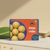 Zepto : Besan Laddoo | With Ghee | Laddu | Sweets by GO DESi