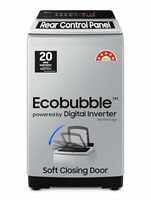 Samsung 7 kg, 5 Star, Eco Bubble Technology,Fully-Automatic Top Load Washing Machine (WA70BG4441YYTL, Lavender Gray)