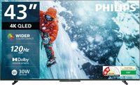 Philips 109 cm (43 inches) 8100 Series 4K Ultra HD Smart QLED Google TV 43PQT8100/94