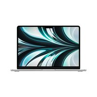2022 Apple MacBook Air Laptop with M2 chip: 34.46 cm (13.6-inch) Liquid Retina Display, 8GB RAM, 256GB SSD Storage, Backlit Keyboard, 1080p FaceTime HD Camera. Works with iPhone/iPad; Silver