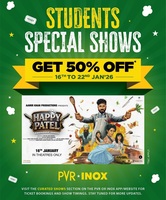 Happy Patel: Khatarnak Jasoos Movie Offer on BookMyShow and PVR INOX