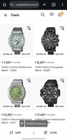 50% off on casio watches