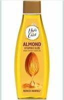 Amazon: Lowest: Hair & Care with Almond, Non-Sticky Hair Oil, 500ml (MOQ-2) 5% Coupon for Prime members
