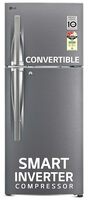 LG 240 L 3 Star Frost-Free Smart Inverter Double Door Refrigerator (GL-S292RDSX, Dazzle Steel, Convertible & Multi Air Flow Cooling)
