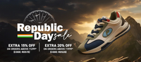 Campus Shoes Republic Day Sale - Extra 20% Off on Orders Above Rs.1999