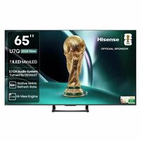 Hisense 164 cm (65 inches) U7Q Series 4K Ultra HD Smart QLED Mini LED TV 65U7Q (Black)