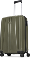 Small Cabin Suitcase (55 cm) 8 Wheels - Invictus 55 - Hardbody Trolley Bag Ivy Green - Green
