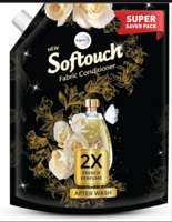 SofTouch 2X French Perfume Fabric Conditioner Refill Pack by Wipro, 2000ml