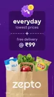 Zepto X Amazon - Flat ₹10 Cashback on Orders Above ₹99 Using Amazon Pay Balance