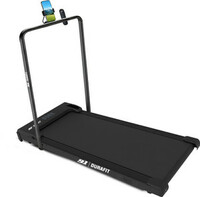 Durafit Compact 120Kg User Weight 2.5HP Peak BLDC with Remote control Walkpad, Foldable Treadmill (Max Weight:120 kg)