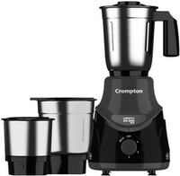 Crompton DS 500 W Mixer Grinder (ACGM-DS500W3J BLK | 3 Jars | Black & Grey)