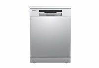 Hafele Aqua Chrome Dishwasher 13 Place Settings | Free Standing | Sleek Stainless Steel Build | Perfect for Indian Utensils | Hygienic, Space-Saving & High-Performance Cleaning