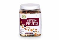 Nature Vit Mix Dry Fruits & Nuts, 1kg | Almonds, Cashews, Raisins, Figs, Pistachio Kernels & Apricots | Premium Assortment | Healthy & Tasty Snack Combo