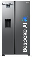 Samsung 633 L, 3 Star, Double Door, Convertible 5-in-1 Side By Side Refrigerator