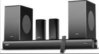 Mivi Superbars Cinematic 900W Premium Dolby Home Theatre System [Newly Launch] with Dual Subwoofers soundbar, 5.2 Channel, EQ & Input Modes, BT v5.3, Sound bar