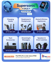 Zepto : Supersonic Sale Up To 90% Off