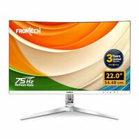 FRONTECH 22-inch (55.88cm), LED, FHD 1920x1080, 75Hz, White Monitor (MON-0079C)