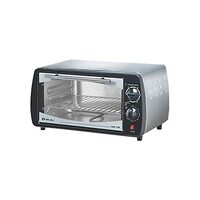 Bajaj 1000T Oven Toaster Grill (10 liter Otg) | Temperature control | Stainless Steel Body With Transparent Glass Door |