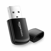 Amazon Basics 150Mbps Nano Wireless USB Wi-Fi Adapter for PC, Laptop | Supports Windows, Mac and Linux | USB 2.0