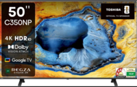 HDFC credit card - TOSHIBA C350NP 126 cm (50 inch) Ultra HD (4K) LED Smart Google TV with Dolby Vision Atmos and REGZA Engine ZR (50C350NP)