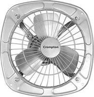 Crompton Drift Air Plus AntiDust with 2 Year Warranty Silent Operation 300 mm Exhaust Fan (Silver | Pack of 1)