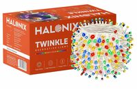 Halonix Twinkle 32 Feet Multicolor 46 LED Decorative Light | Diwali Lights for Decoration for Home | Fairy Light | Festival Light | Curtain Light for Decoration | String Light for Diwali | Pack of 1