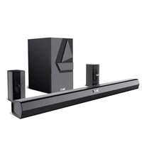 boAt Aavante Bar Azure Pro, 550 W Sound,Home Theatre Soundbar Speaker (Premium Black)