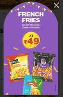 Jiomart : McCain, Hyfun, Keventer, Yummiez French Fries at 49Rs (now live)