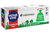 Home One Green Compostable Garbage Bags 19x21 inch (15 pcs)