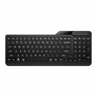 HP 460 Multi-Device Bluetooth Keyboard,Multi-OS,Slim Design(Full numpad),Upto 12 programmable Shortcut Keys, 2 AAA Batteries for 24 Months of Productivity,AES encrypted,3 Year Warranty(7N7B8AA)