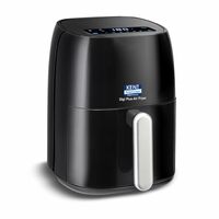 KENT Digi Plus Air Fryer | 4L Capacity & 1300W | Fry, Grill, Roast & Bake | Digital Display & Touch Control Panel | Black