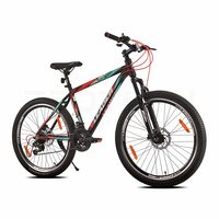 Leader Highlander 26T 21-Speed Alloy MTB Cycle| Free Pan India Installation | Dual Disc Brake and Front Suspension Ideal for 12+ Years