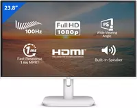 Philips 24E1N1100AW 24" Full HD Monitor, 100Hz Refresh Rate, IPS Panel for Vivid Colors