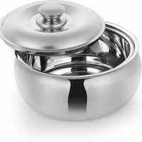 Classic Essentials Tripot Double Wall Insulated Belly Casserole Serve Casserole (3000 ml)