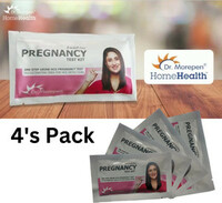 Dr. Morepen Pregnancy Kit Pregnancy Test Kit (4 Tests)