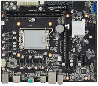 Amazon Basics Desktop Motherboard H610 | Intel LGA 1700 Socket | Supports 12th/13th/14th Gen Intel Core Series Processors | DDR4 Compatible | Supports DDR4 3200MHZ | 3-Years Warranty (First in India)
