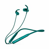 Wings Sling100, Bluetooth 5.1 Wireless Headphones Neckband in Ear Earphones, Environmental Noise Cancellation, Vibration Alert 20 Hours Playtime - Teal, (WL-SLING100-TEAL)