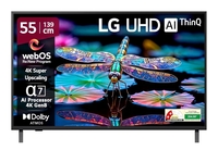 LG 139 cm (55 inches) UA82 Series 4K Ultra HD (3840 x 2160) Smart webOS LED TV 55UA82006LA