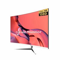 Intex 24 Inch Curved Gaming Monitor | Full HD 1080p | 120Hz Refresh Rate | VA Panel | Frameless Display | Built-in Speaker | HDMI & VGA | Gaming & Entertainment