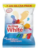Active White Detergent Washing Powder, 7 kg Ultra Pack