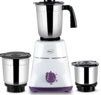 Pigeon Favourite 3 Jar 500 Watts Mixer 500 W Juicer Mixer Grinder (16086 | 3 Jars | White, Purple)