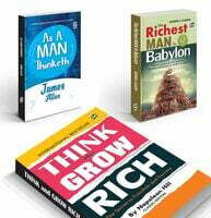 set of 3 book- The Ultimate Financial Wisdom Guide : Think & Grow Rich, The Richest Man in Babylon and As A Man Thinketh | Classic Motivational Novels | Combo of 3 Novels