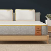 SleepyCat Original Ortho Mattress with AirGen? Memory Foam | Medium Firm Feel for Balanced Comfort | 6 Inch Bed Mattress