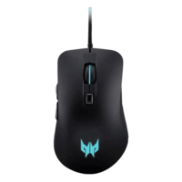 acer Predator Cestus 310 Wired Optical Mouse with 4 Preset Color Settings (4200 DPI, 10 Million Clicks, Black)