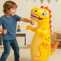 Storio Inflatable Bop Bag Boxing Toy for Kids | Hit Me Punching Bag for Indoor Outdoor Fun