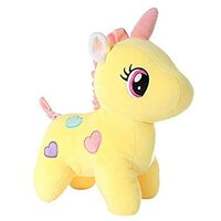 Babique Unicorn Stuffed Soft Toy Plush for Kids Baby Boy Girl Birthday (25Cm -Yellow)